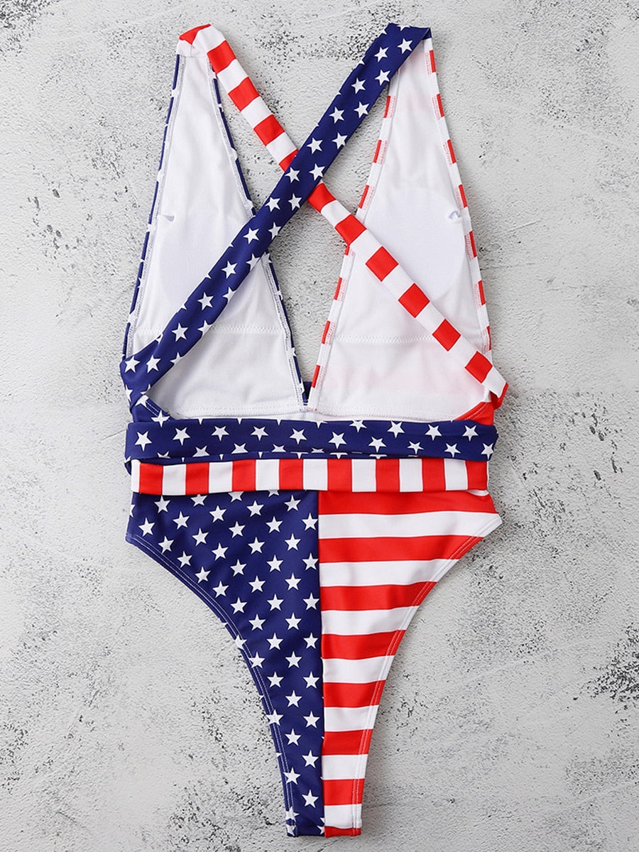 Bikini Bling © USA Bodysuit | 4th July Collection