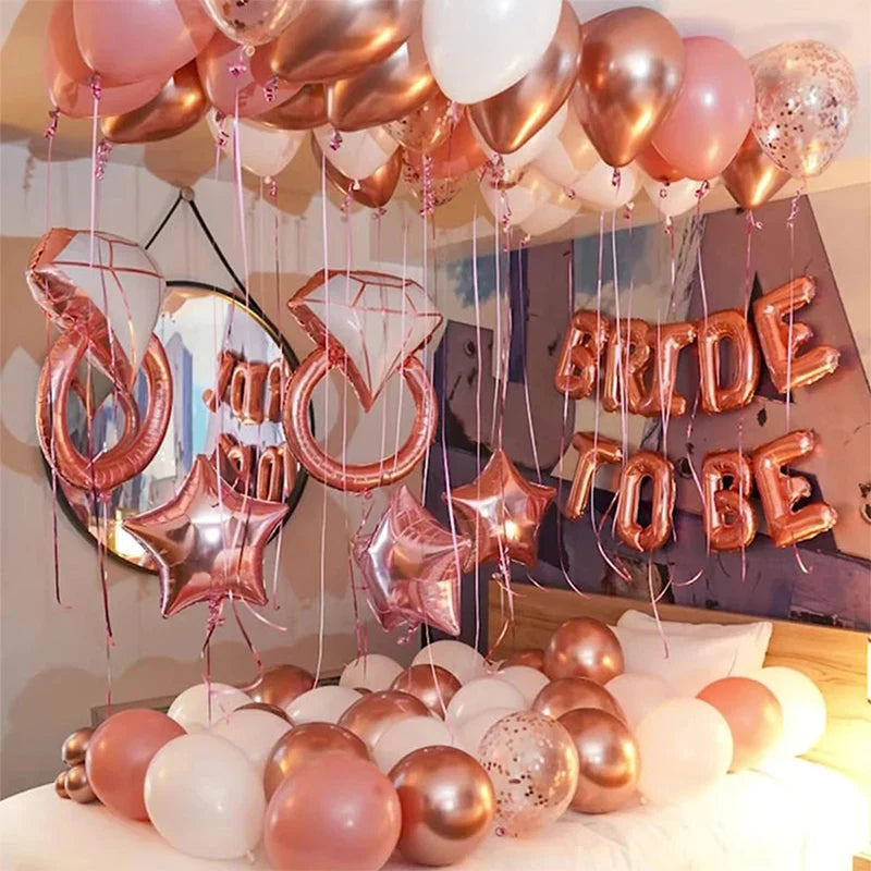 Bikini Bling © | 69Pcs Bride To Be Balloons Decoration Set